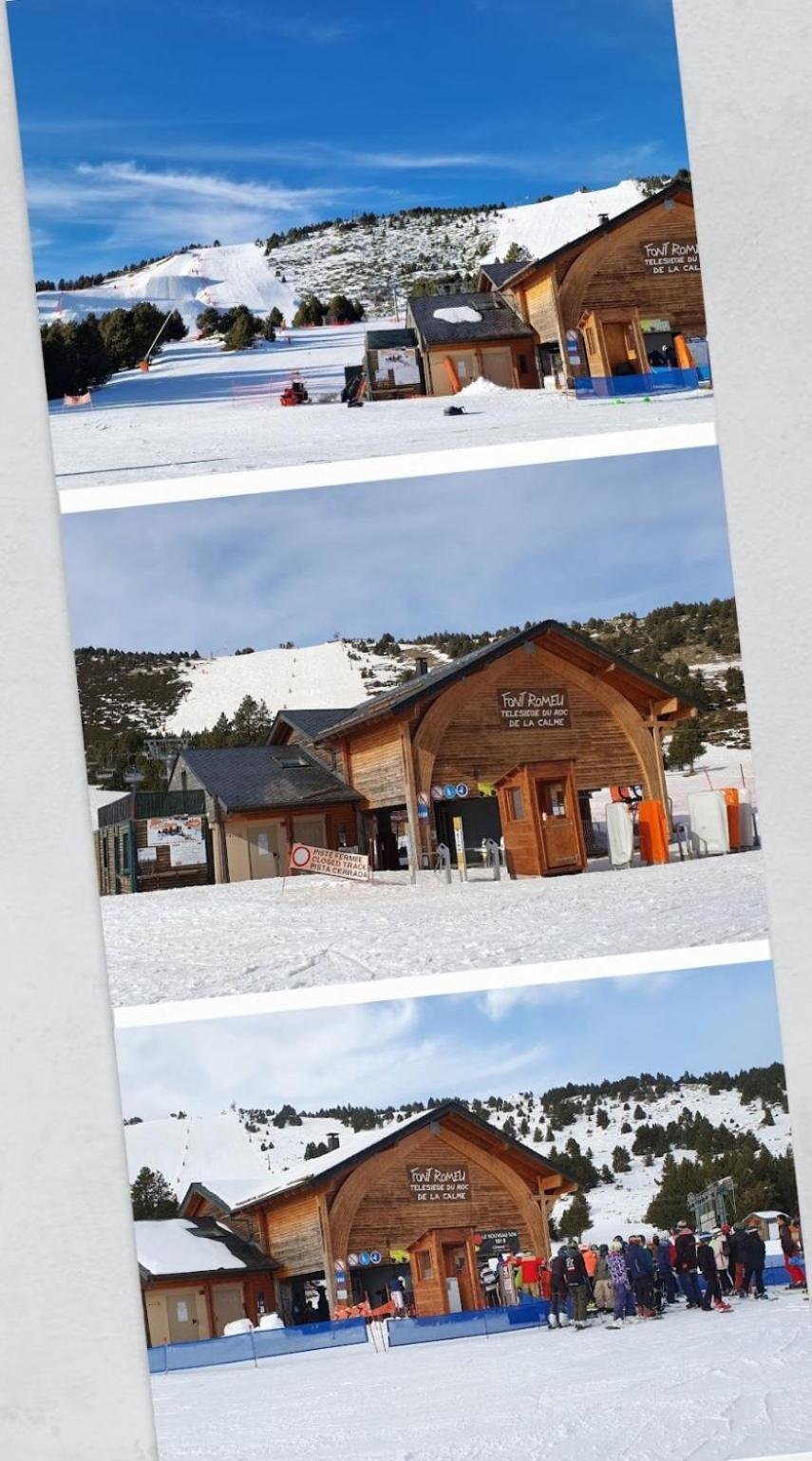 Apt Cosy, 4 Pers, Plein Centre Ville, Parking Offert Font-Romeu-Odeillo-Via Exteriör bild